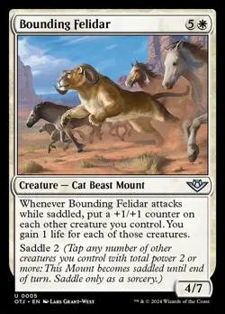 Bounding Felidar English Mtg Magic (Mint-Nm) - Image 1