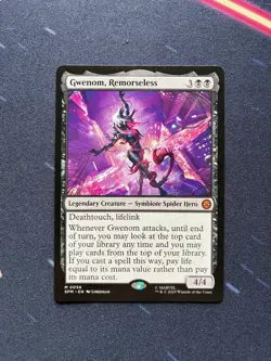 Gwenom, Remorseless Marvel's Spider-Man Mythic (SPM) MTG - Image 1