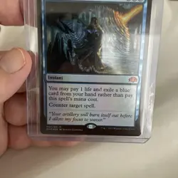 Force of Will Dominaria Remastered Foil MTG Card Magic The Gathering 050/261 - Image 2