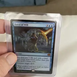 Force of Will Dominaria Remastered Foil MTG Card Magic The Gathering 050/261 - Image 4