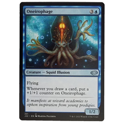 x1 Oneirophage J22 MTG M/NM Uncommon Blue Creature Squid Illusion Jumpstart 2022 - Image 1