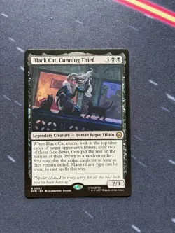 Black Cat, Cunning Thief Marvel's Spider-Man Rare (SPM) MTG - Image 1