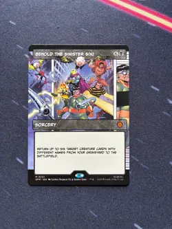 Behold the Sinister Six Borderless Marvel's Spider-Man Mythic (SPM) MTG - Image 1