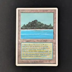 MTG \>> Tropical Island (GD) <<// Foreign White Bordered - 341 Trading - Magic - Image 1