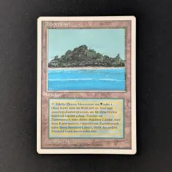 MTG \>> Tropical Island (LP) <<// Foreign White Bordered - 341 Trading - Magic - Image 1