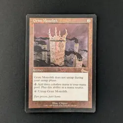 MTG \>> Grim Monolith (GD) <<// Urza's Legacy - 341 Trading - Magic - Image 1