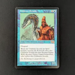 MTG \>> Gilded Drake (EX) <<// Urza's Saga - 341 Trading - Magic - Image 1