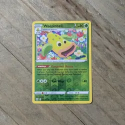 2021 POKEMON BATTLE STYLES WEEPINBELL 002/163 REVERSE HOLO NM (UNCOMMON) - Image 1