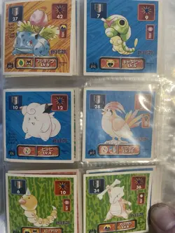 Vintage Pokemon Amada Japanese Hyper Sticker Collection - 1996 - Image 1