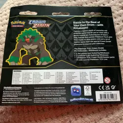 Pokemon TCG Crown Zenith Rillaboom Pin Collection 3 Pack Blister - Image 2