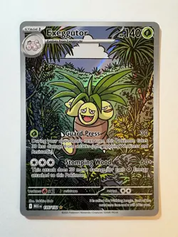 Pokemon Mega Evolution Exeggutor Illustration Rare 135/132 English NM - Image 2