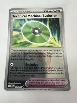 Technical Machine: Evolution 178/182 Reverse Holo Play! Pokemon Stamped Promo - Image 1