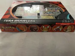 Pokemon Tera Brawlers Premium Collection New Sealed Charizard - Image 1
