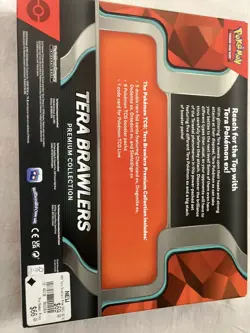 Pokemon Tera Brawlers Premium Collection New Sealed Charizard - Image 5