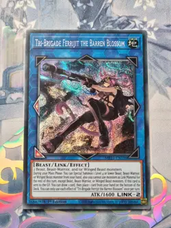 MP21-EN196 Tri-Brigade Ferrijit The Barren Blossom Secret Rare 1st Ed NM YuGiOh - Image 1