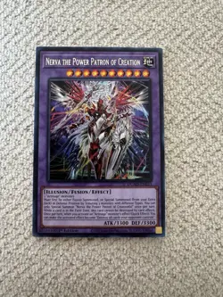 Yugioh Nerva the Power Patron of Creation DUAD-EN033 Secret Rare 1st Edition NM - Image 1