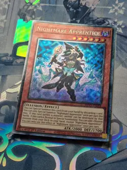 MP25-EN004 Nightmare Apprentice Starlight Rare 1st Edition Near Mint YuGiOh TCG - Image 2