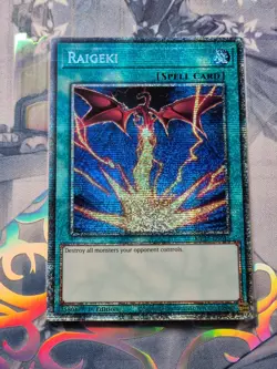 MP25-EN015 Raigeki Alt Art Starlight Rare 1st Edition Near Mint YuGiOh TCG - Image 1