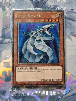 TN23-EN005 Cyber Dragon Quarter Century Secret LTD Edition SEALED YuGiOh TCG - Image 1