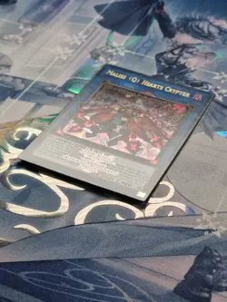 25LP-EN016 Maliss Q Hearts Crypter Ultra Rare EMBLAZONED LTD Ed NM YuGiOh TCG - Image 3