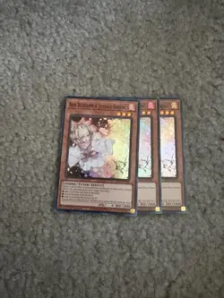 ASH BLOSSOM & JOYOUS SPRING 3X 1ST EDITION SUPER RARE RA01-EN008 YUGIOH! X3 - Image 1