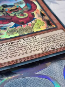 25LP-EN004 Legendary Fire King Ponix Ultra Rare EMBLAZONED NM YuGiOh TCG - Image 3
