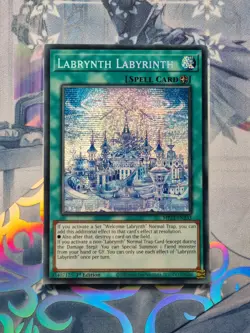 MP23-EN233 Labrynth Labyrinth Prismatic Secret Rare 1st Edition NM YuGiOh TCG - Image 1