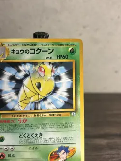Koga's Kakuna 014 - Gym Challenge Japanese - Pokemon Card-Vintage-NM!! - Image 3