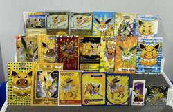 Pokemon Jolteon Lot Pokemon Lot of 20 Cards and Stickers Jolteon Pokemon Lot - Image 1
