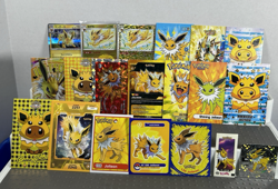 Pokemon Jolteon Lot Pokemon Lot of 20 Cards and Stickers Jolteon Pokemon Lot - Image 2