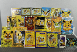 Pokemon Jolteon Lot Pokemon Lot of 20 Cards and Stickers Jolteon Pokemon Lot - Image 3