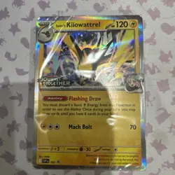 SEALED Pokemon TCG Iono's Kilowattrel Journey Together Prerelease 40-Card Deck - Image 1
