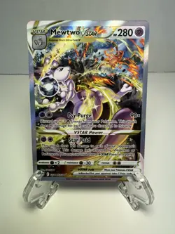 Mewtwo VSTAR Crown Zenith: Galarian Gallery Ultra Rare Card #GG44/GG70 - Image 1