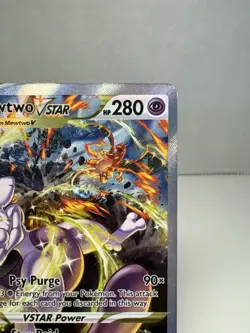 Mewtwo VSTAR Crown Zenith: Galarian Gallery Ultra Rare Card #GG44/GG70 - Image 2