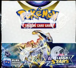 SWSH Brilliant Stars SEALED Booster Box (36 Packs of Pokemon Cards) - Image 1