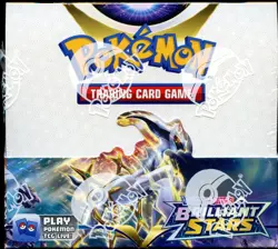SWSH Brilliant Stars SEALED Booster Box (36 Packs of Pokemon Cards) - Image 2