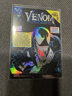 Eddie Brock Venom MTG (0233) (Borderless) Marvel's Spider-Man Foil Magic Card - Image 2