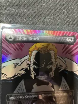Eddie Brock Venom MTG (0233) (Borderless) Marvel's Spider-Man Foil Magic Card - Image 3