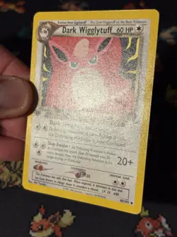 Pokemon Card Dark Wigglytuff 40/105 Neo Destiny FIRST EDITION - (LP) - Image 3