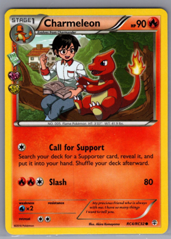 Pokemon TCG Card English Generations Radiant Collection Charmeleon RC4/RC32 - Image 1