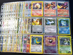 DAMAGED Lot of 117 ALL HOLO Vintage Pokemon Card Binder Collection DAMAGED - Image 1