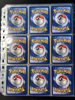 DAMAGED Lot of 117 ALL HOLO Vintage Pokemon Card Binder Collection DAMAGED - Image 3