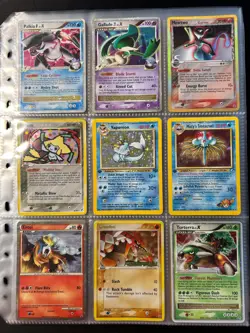 DAMAGED Lot of 117 ALL HOLO Vintage Pokemon Card Binder Collection DAMAGED - Image 4