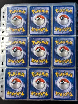 DAMAGED Lot of 117 ALL HOLO Vintage Pokemon Card Binder Collection DAMAGED - Image 5