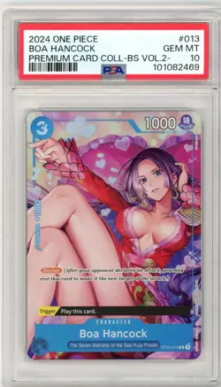 PSA GEM MT 10 Boa Hancock ST03-013 (Premium Card Coll - Best Selection Vol. 2) - Image 1