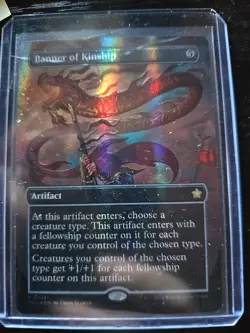 Banner of Kinship (Borderless) (Mana Foil) Foundations Foil - Image 1