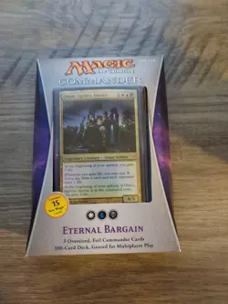 Eternal Bargain Commander Deck Mtg Magic The Gathering Sealed 2013 - Image 1