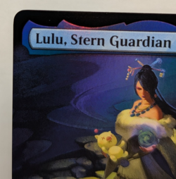 Lulu, Stern Guardian Extended Art Foil - Final Fantasy Commander MTG - Image 2
