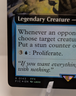 Lulu, Stern Guardian Extended Art Foil - Final Fantasy Commander MTG - Image 5