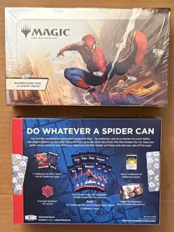 1 EACH MAGIC THE GATHERING SPIDERMAN BOOSTER & BUNDLE SEALED Boxes NEW - Image 2
